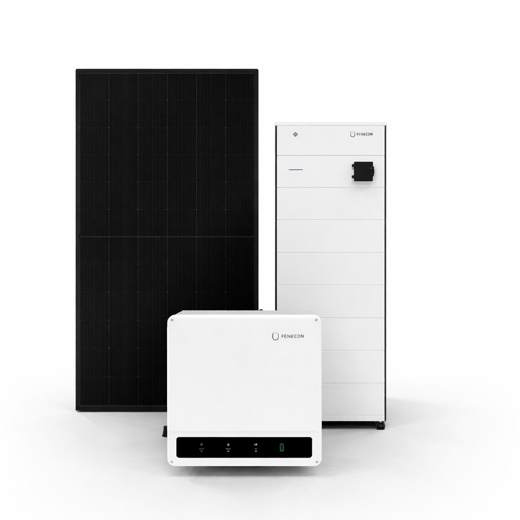 Fenecon 23 kW Komplettset mit 52 x Trina 450 Watt Fullblack Modulen und 14 kWh Speicher - optional erweiterbar